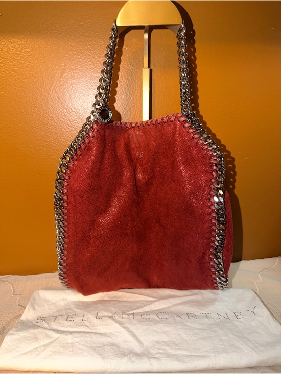 Stella McCartney Handbags - Stella McCartney Red Falabella-Style Chain Shoulder Bag